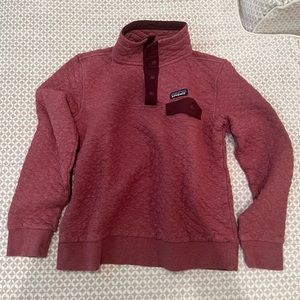 Patagonia Women’s Organic Cotton Quilted Snap-T Sweater, size S